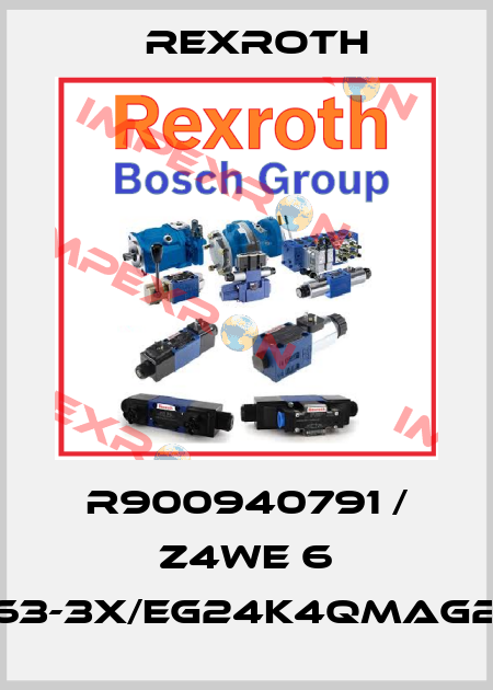 R900940791 / Z4WE 6 E63-3X/EG24K4QMAG24 Rexroth