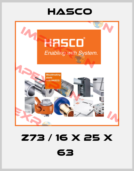 Z73 / 16 X 25 X 63  Hasco