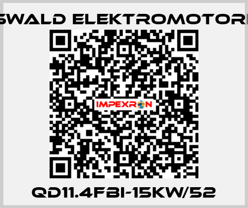 QD11.4FBI-15kW/52 Oswald Elektromotoren