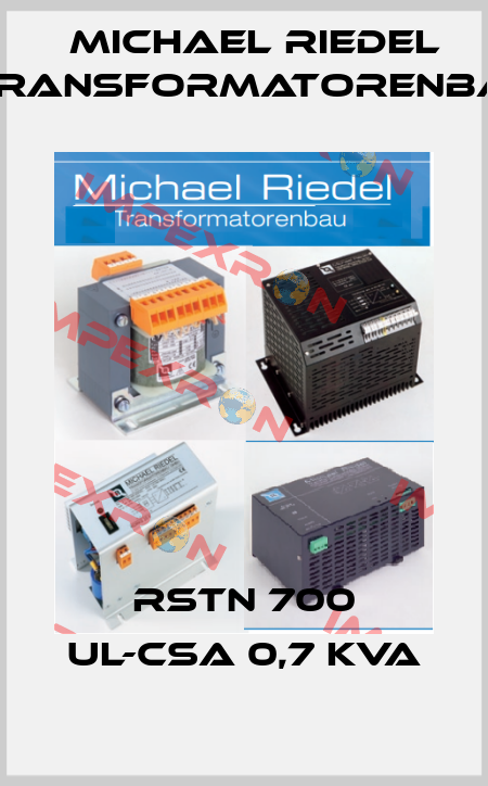 RSTN 700 UL-CSA 0,7 KVA Michael Riedel Transformatorenbau