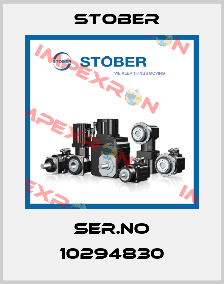 Ser.No 10294830 Stober