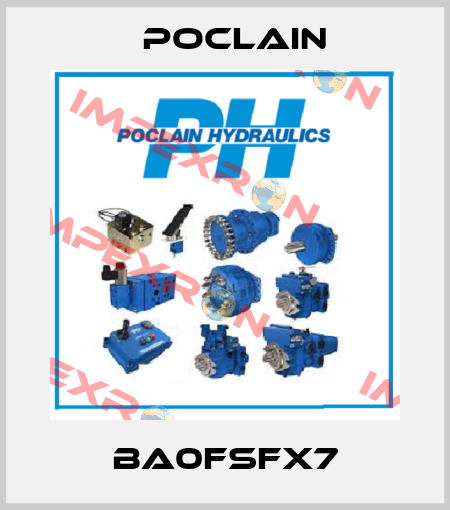 BA0FSFX7 Poclain