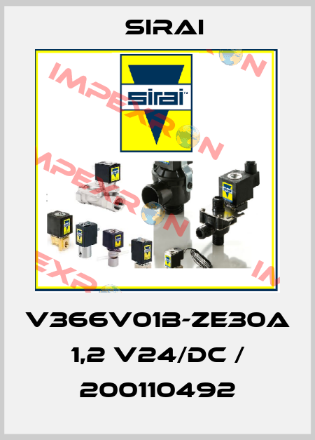 V366V01B-ZE30A 1,2 V24/DC / 200110492 Sirai