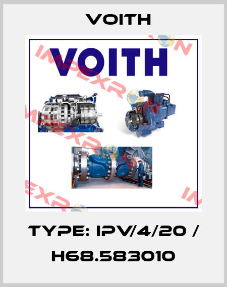 TYPE: IPV/4/20 / H68.583010 Voith