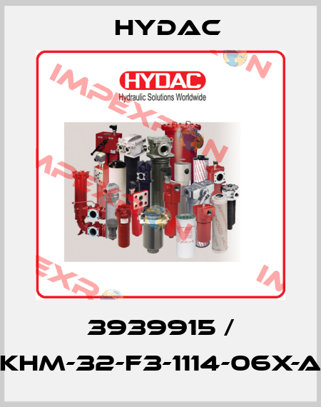 3939915 / KHM-32-F3-1114-06X-A Hydac