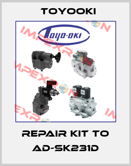 repair kit to AD-SK231D Toyooki