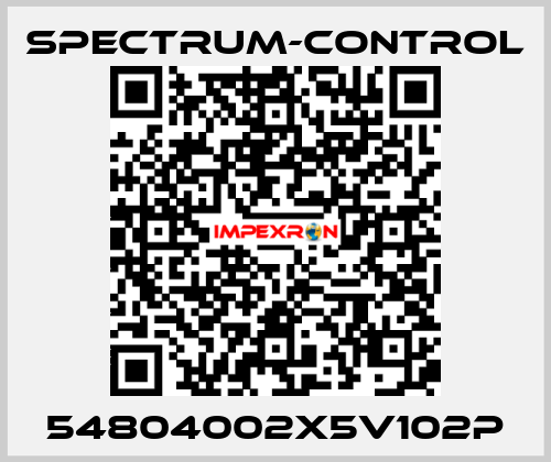 54804002X5V102P spectrum-control