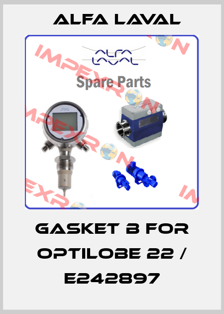 gasket B for OPTILOBE 22 / E242897 Alfa Laval