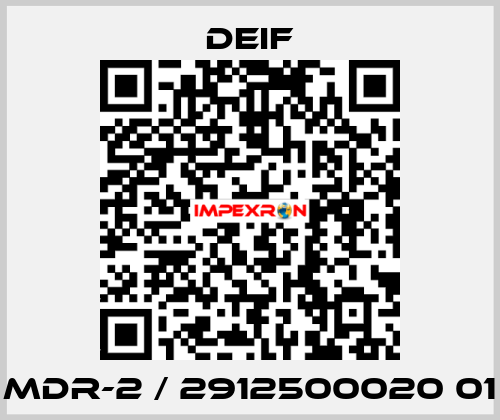 MDR-2 / 2912500020 01 Deif