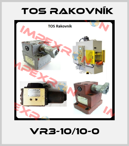 VR3-10/10-0 TOS Rakovník
