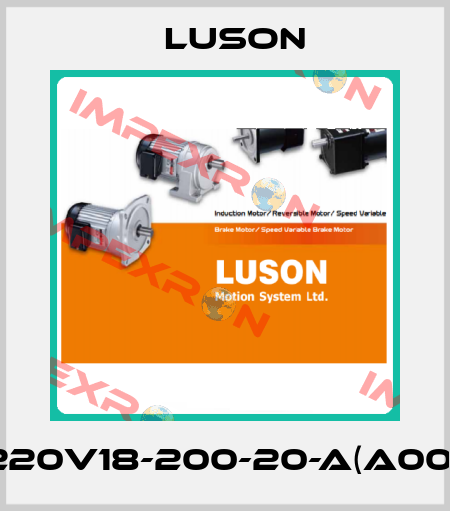 J220V18-200-20-A(A005) Luson