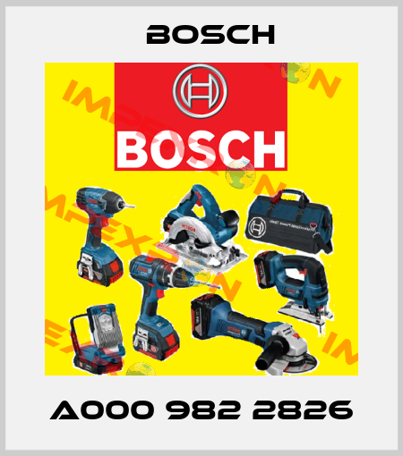 A000 982 2826 Bosch