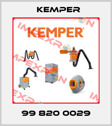 99 820 0029 Kemper