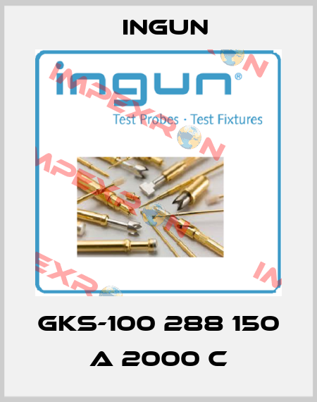 GKS-100 288 150 A 2000 C Ingun
