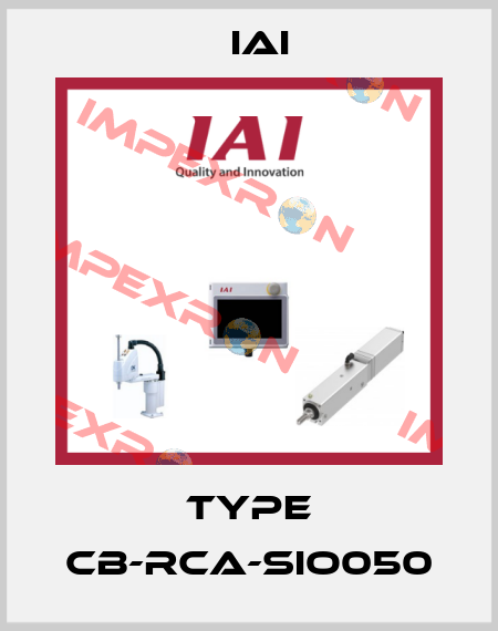 Type CB-RCA-SIO050 IAI