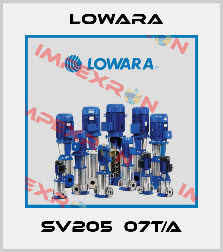 SV205Т07T/A Lowara