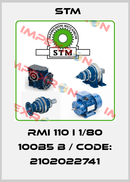 RMI 110 I 1/80 100B5 B / Code: 2102022741 Stm