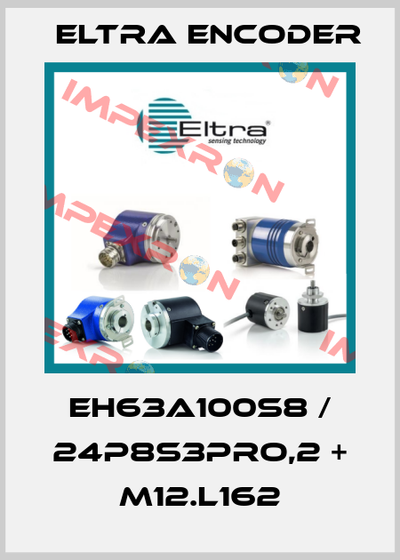 EH63A100S8 / 24P8S3PRO,2 + M12.L162 Eltra Encoder