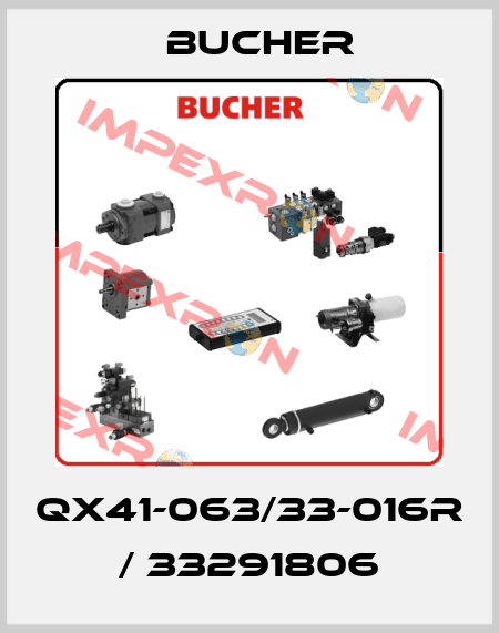 QX41-063/33-016R / 33291806 Bucher