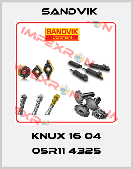 KNUX 16 04 05R11 4325 Sandvik
