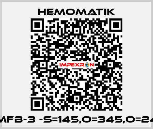HMFB-3 -S=145,O=345,O=245 Hemomatik