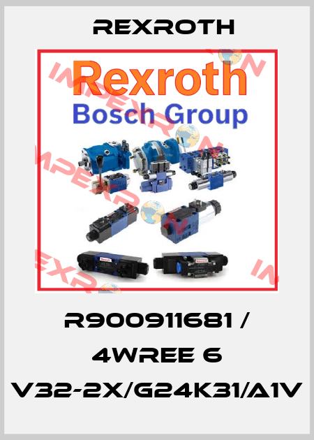 R900911681 / 4WREE 6 V32-2X/G24K31/A1V Rexroth
