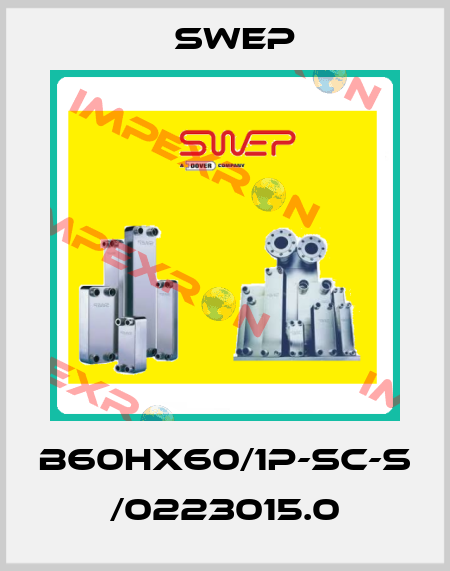 B60Hx60/1P-SC-S  /0223015.0 Swep