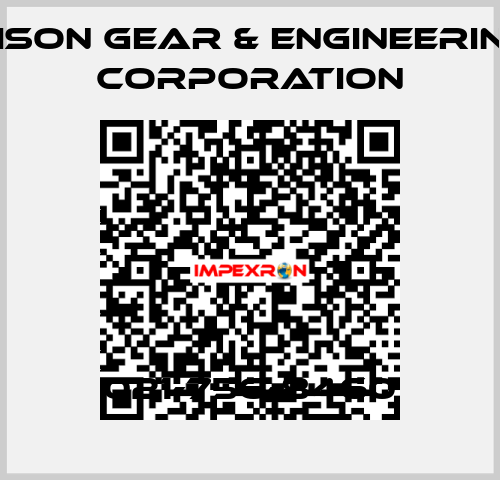 021-756-8460 Bison Gear & Engineering Corporation