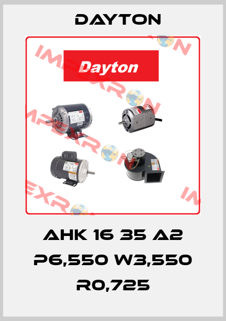 AHK16 S35 P6.55W3.55R0.725 DAYTON
