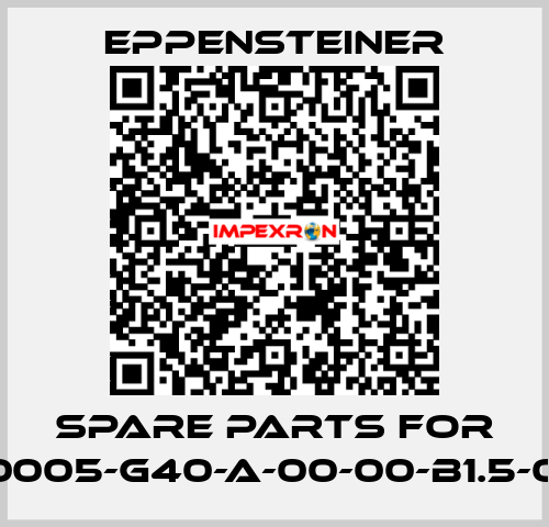 spare parts for 40-LD-0005-G40-A-00-00-B1.5-00-P-00 Eppensteiner