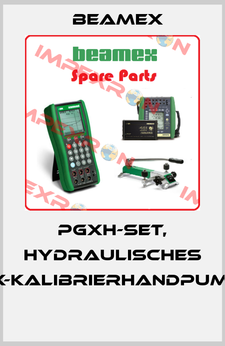 PGXH-Set, hydraulisches BEAMEX-Kalibrierhandpumpenset  Beamex