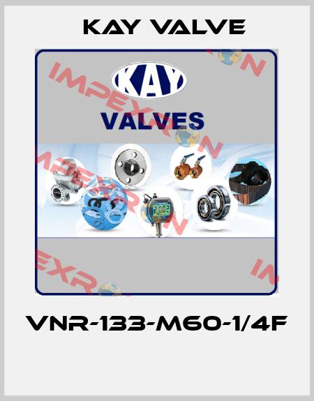 VNR-133-M60-1/4F  Kay Valve