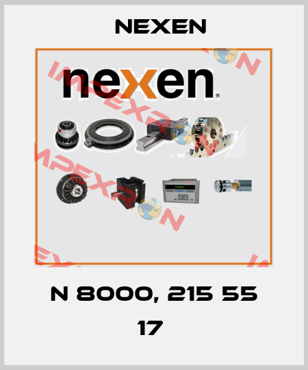N 8000, 215 55 17  Nexen