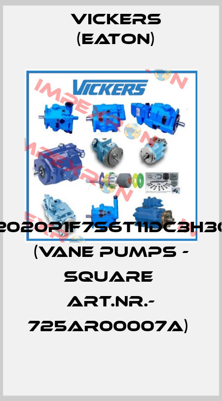 V2020P1F7S6T11DC3H30R  (Vane Pumps - Square  Art.Nr.- 725AR00007A)  Vickers (Eaton)