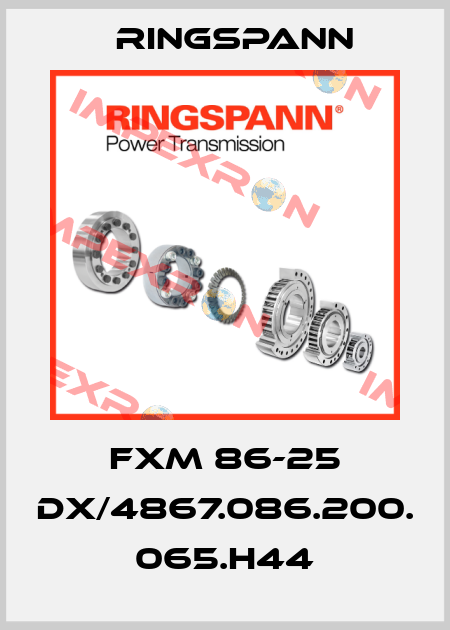 FXM 86-25 DX/4867.086.200. 065.h44 Ringspann
