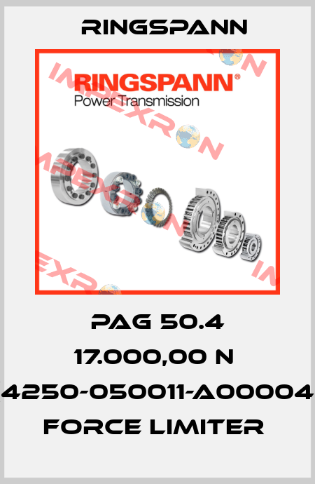 PAG 50.4 17.000,00 N  (4250-050011-A00004) Force limiter  Ringspann
