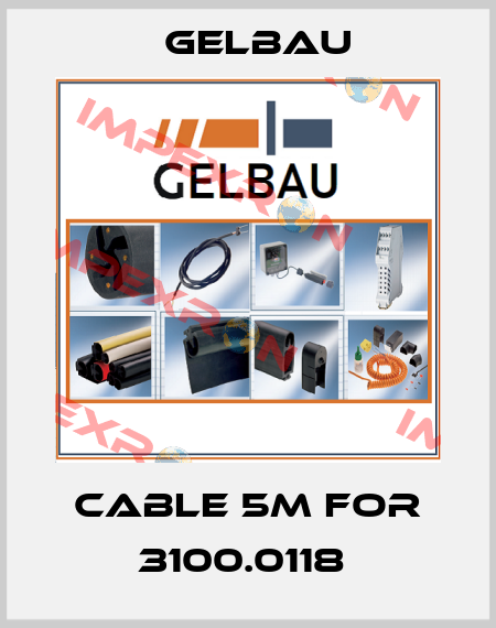 cable 5m for 3100.0118  Gelbau