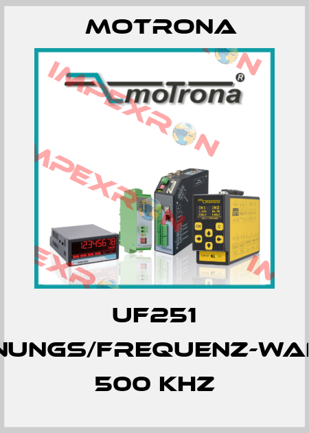 UF251 Spannungs/Frequenz-Wandler 500 kHz Motrona