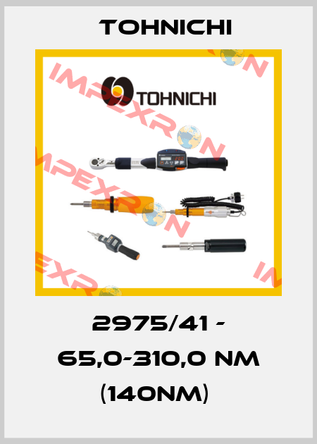 2975/41 - 65,0-310,0 Nm (140NM)  Tohnichi