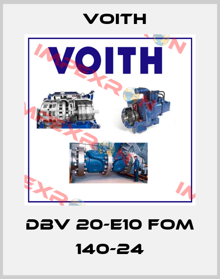DBV 20-E10 FOM 140-24 Voith