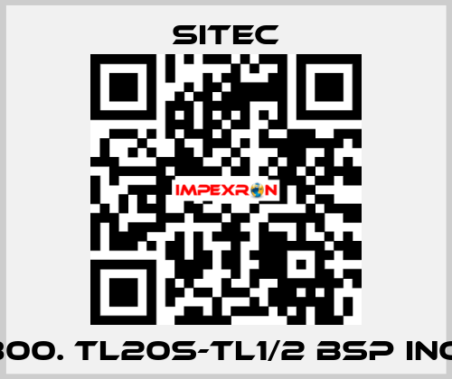 7800. TL20S-TL1/2 BSP inox SITEC