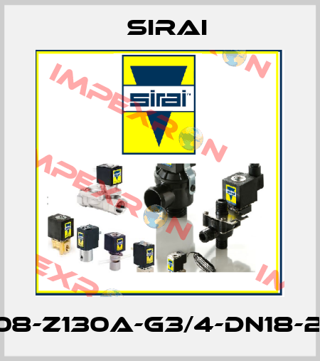 L131V08-Z130A-G3/4-DN18-24VAC Sirai
