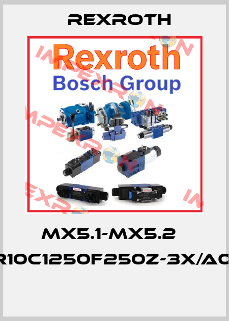 MX5.1-MX5.2   MCR10C1250F250Z-3X/A0M/11  Rexroth