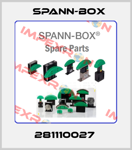 281110027  SPANN-BOX