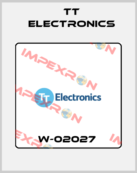 W-02027  TT Electronics