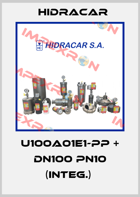 U100A01E1-PP + DN100 PN10 (INTEG.)  Hidracar