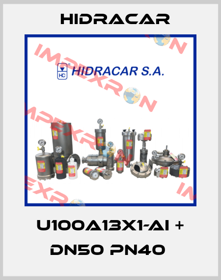 U100A13X1-AI + DN50 PN40  Hidracar