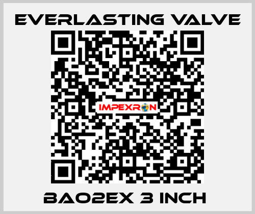  BAO2EX 3 Inch  Everlasting Valve