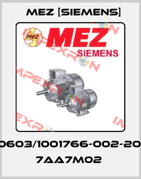 0603/1001766-002-20, 7AA7M02  MEZ [Siemens]