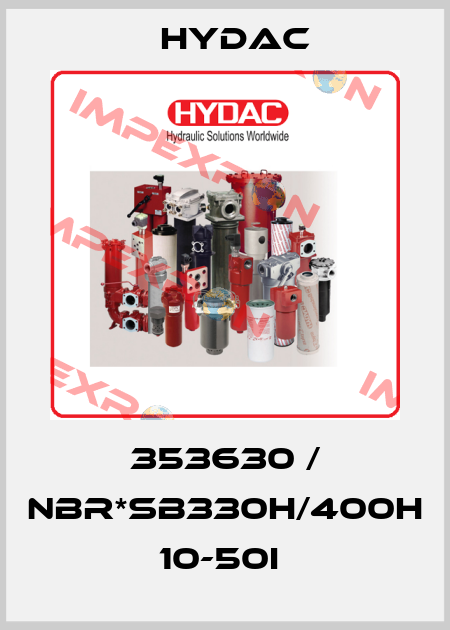 353630 / NBR*SB330H/400H 10-50I  Hydac